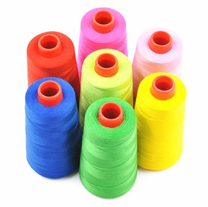 40/2 Hilo tingido poliéster costura para Overlocking