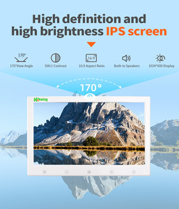 Display Screen Factory Wholesale 10 Inch Multi-interface Hd Computer Mini Portable Lcd Tv Monitor With Speaker Av <strong>Vga</strong> <strong>Input</strong> - Product Image 4