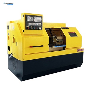 CK6130 Sistema SIEMENS de alta precisión Torneado de metal Máquina de torno CNC pequeña Precio de fábrica para la VENTA
