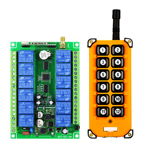 Langlebige industrielle Fernbedienung Wasserdichte Anti-Schock-Wärme kontrolle mit Lern walzen Fester Code aus strap azier fähigem ABS-Metall - Product Image 2