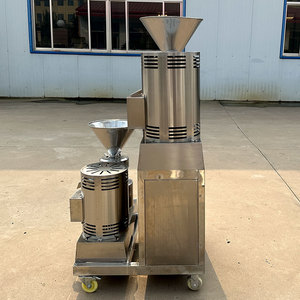 Fabricante Venda Direta Manteiga De Amendoim Máquina Grão De Cacau Feijão Tahini Moagem Colóide Amendoim Manteiga Máquina De Moagem