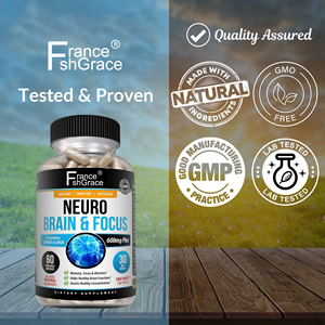 Brain Support Supplement für Gedächtnis und Fokus Energie Kapsel Fokus und Konzentration und Lern genauigkeit - Product Image 4