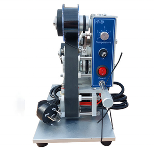 Máquina de codificación de cinta eléctrica de escritorio Número de lote Máquina de codificación de fecha de caducidad Cinta de color Máquina de impresión en caliente - Product Image 2