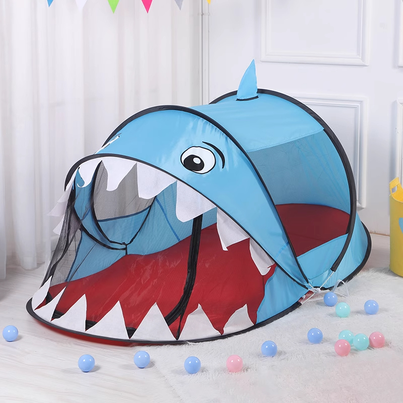 Tente en forme de requin-18210080 cm-13 ans