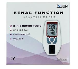 ไลซัน RFM-101ทดสอบการทำงานของไตแบบ3 in 1สำหรับเครื่องวิเคราะห์กรดยูริกครีเอตินินยูเรีย - Product Image 3