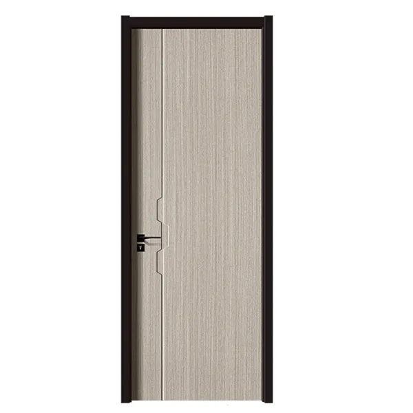 Precio barato estilo artesano 3 paneles puertas blanco imprimado hueco núcleo Mdf puerta