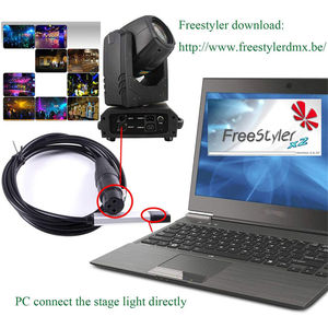 DMX512 adattatore di interfaccia USB a DMX luci da palcoscenico cavo Controller per Computer - Product Image 6