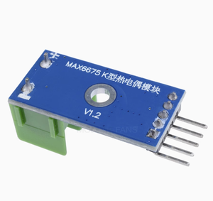 Sensor de temperatura del módulo de termopar tipo K MAX6675. La Temperatura máxima que puede medir es de 1024 grados. - Product Image 2