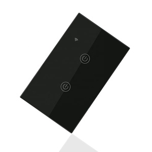 应用遥控语音控制触摸控制现代智能开关和插座智能生活Zigbee WiFi 1 2 3 4组智能开关 - Product Image 1