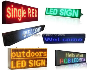 Programmabile a scorrimento Led messaggio in movimento segno singolo colore p7.62 p10 RGB Display a Led per esterno a matrice di punti Display a Led - Product Image 5