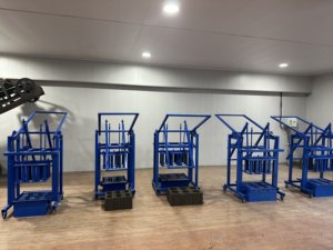 Nông thôn đơn giản Hướng dẫn sử dụng máy làm gạch bê tông không được hỗ trợ lồng vào nhau gạch khối hình thành máy - Product Image 5