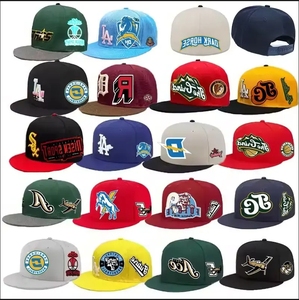 Nakış Jon Stan yama melek kap <span class=keywords><strong>Topi</strong></span> kapatma spor beyzbol şapkası yeni Gorras dönemi orijinal donatılmış Snapback kap