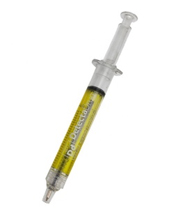 定制注射形状医疗促销 5毫升注射器圆珠笔与标志 - Product Image 4