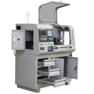 <strong>Cnc</strong> <strong>Lathe</strong> CNC210 Metal Mini <strong>Cnc</strong> <strong>Lathe</strong> <strong>Machine</strong> with <strong>Siemens</strong> System Controller - Product Image 2