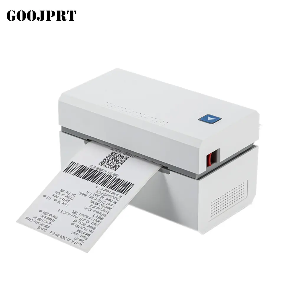 Impresora térmica de etiquetas de 80mm, dispositivo de impresión de etiquetas con puerto Usb Lan, envío a almacén