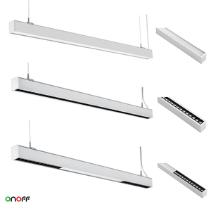 Fabrika 5 yıl garanti LED lineer avizeler linkable lineer led armatür ofis aydınlatma - Product Image 2