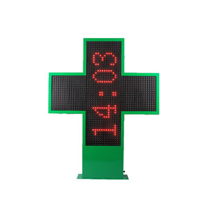 RGB-Programm Zeit Text Temperatur Video LED Apotheke Kreuz schild Bildschirm LED-Anzeige im Freien - Product Image 6