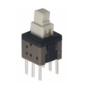 2024 nuovo interruttore a pulsante impermeabile DPDT che blocca attraverso il foro interruttore a pulsante 12v - Product Image 6