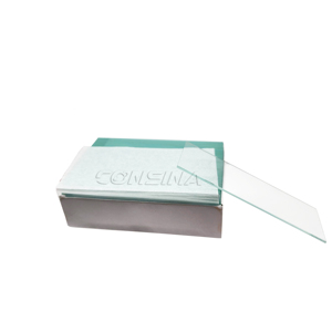Personalización de fábrica 7101 7102 7105 portaobjetos de vidrio de borosilicato portaobjetos de microscopio de laboratorio - Product Image 4
