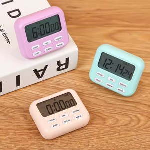 Perfetto in esecuzione nuovo stile Mini elettronico digitale conto alla rovescia da cucina cucina magnete timer da studio gioco timer allarme - Product Image 4