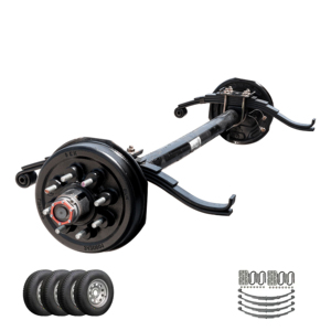 7000磅船用拖车电动制动双眼弹簧串联轴 - Product Image 6
