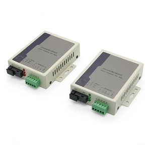 Extensor de convertidor de fibra óptica monomodo de 20Km OEM 1 par de datos RS485 bidireccionales de 1 vía - Product Image 2