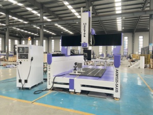 Routeur CNC 5 axes robuste 1325 portique mobile 3D moule fraisage coupe gravure Machine pour mousse EPS plâtre bois Syntec PLC - Product Image 4