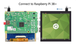 4 Zoll 480x480 IPS LCD-Bildschirm mit DPI GPIO-Schnitts telle für Raspberry Pi - Product Image 4
