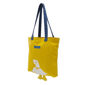 12oz <span class=keywords><strong>Canvas</strong></span> Tote Túi phim hoạt hình xử lý tái sử dụng Kích thước trung bình Túi mua sắm truyền nhiệt màn hình đồng bằng thư cho sinh viên Quà Tặng - Product Image 3