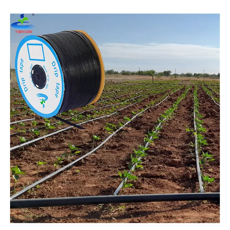 Linea di gocciolamento dell'acqua dell'azienda agricola 1 tubo per irrigazione a goccia 1000 metri 16mm linea sistema di irrigazione a goccia 1 h tubo