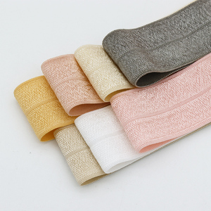 廉价纯色折叠弹性弹力丝绸弹性丝带礼品包装 - Product Image 5