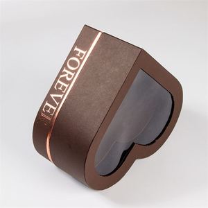 Các tông hình trái tim tái chế vật liệu tùy chỉnh cán bóng dập nổi sô cô la Giấy Bánh hộp <span class=keywords><strong>penang</strong></span> - Product Image 6