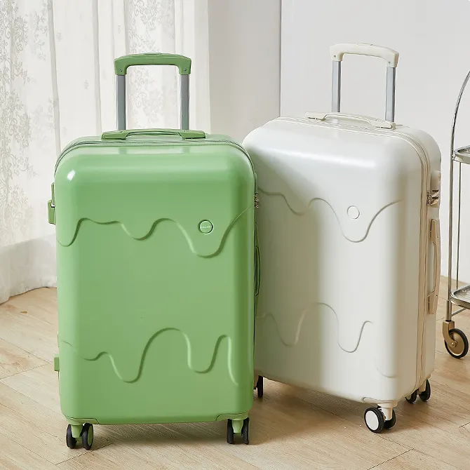 नए डिजाइन में सामान यात्रा ट्रॉली बैग सूट के मामले में सामान आइस क्रीम सूट