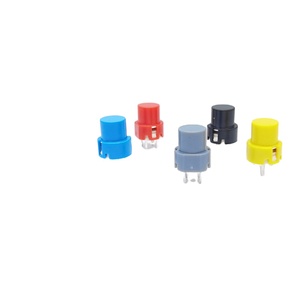 Interruttore a pulsante tattile con limite di prezzo migliore interruttore a pulsante tondo Reset verticale a 4 pin interruttori a pulsante opzionali a colori - Product Image 2