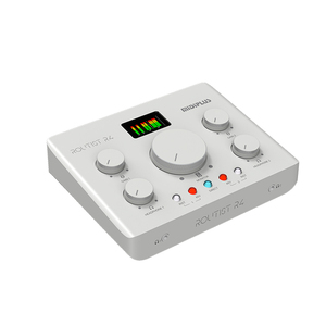 Midiplus Routist R4 profesional 2 canales USB estudio tarjeta de sonido grabación 24 Bit 192Khz interfaz de Audio para transmisión en vivo - Product Image 1
