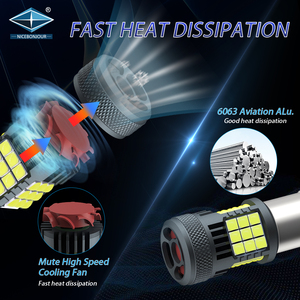 T25 LED สำหรับรถยนต์ T20 2835กำลังสูงหลอดไฟ LED 3157ดวง BAU15D สัญญาณเลี้ยวไฟหยุดไฟสำรองรถยนต์ไฟ LED 24V - Product Image 5