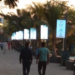 Đường phố kỹ thuật số dấu hiệu P5 P6 P8 P10 quảng cáo ngoài trời Màn hình <span class=keywords><strong>LED</strong></span> biển quảng cáo - Product Image 2