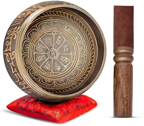 4 pouces - marron - rouge
