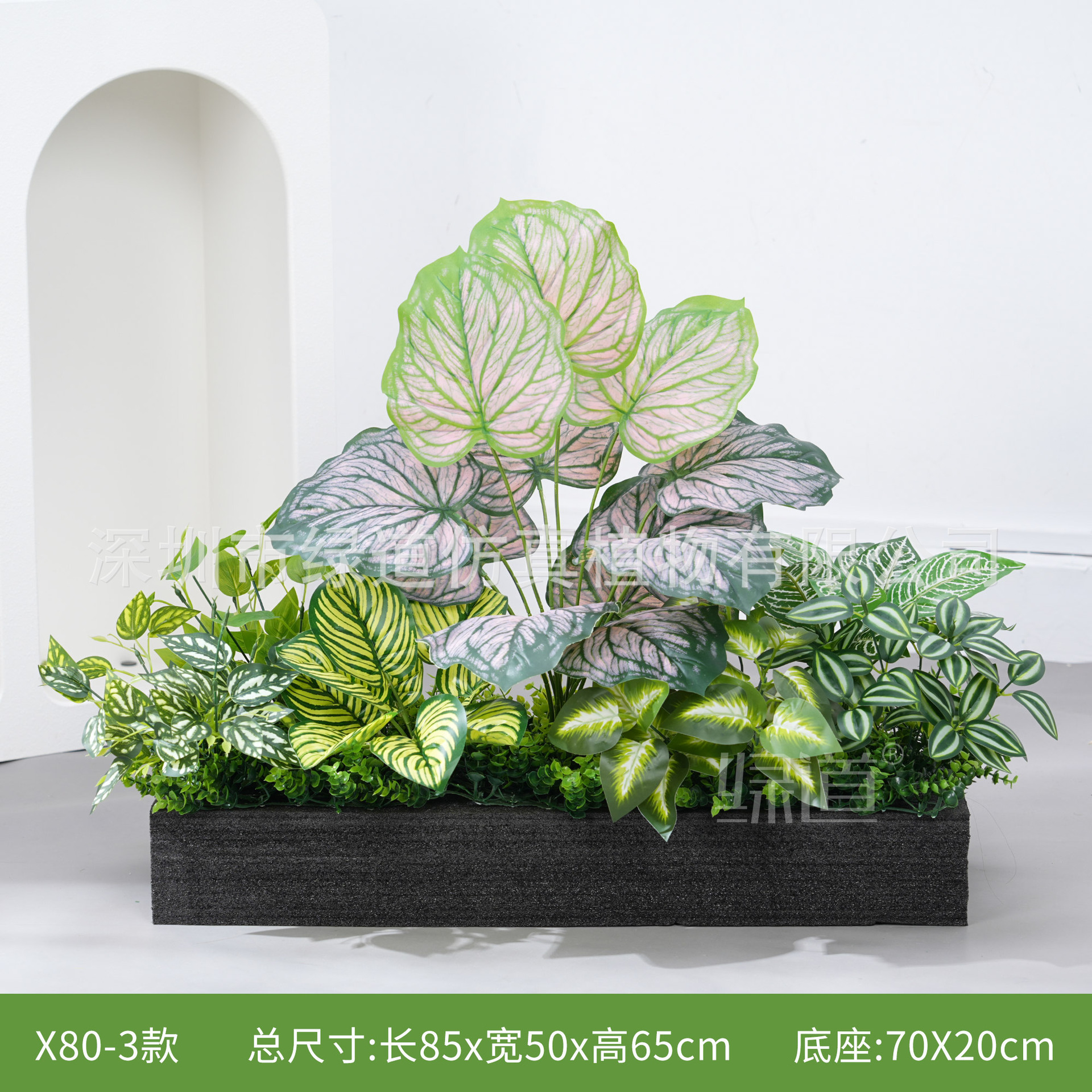 hc-X80-3 convient aux jardinières de 80 cm