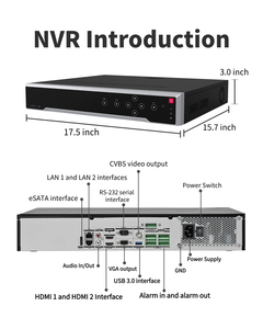 Original HIK 8MP 32-Channel 4K NVR DS-7732NI-M4 CCTV <strong>IP</strong> Security Surveillance <strong>Network</strong> Video Recorder - Product Image 3