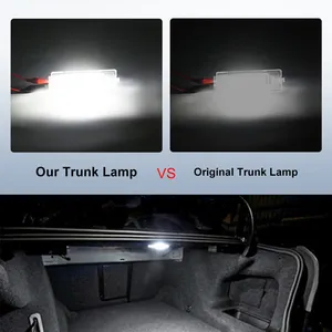Bagaj bagaj lambası VW Passat B6 Golf 5 6 artı 05 için Canbus hata ücretsiz 12V LED ışık lamba VW Caddy 04 Eos 06 Jetta/Syncro - Product Image 6