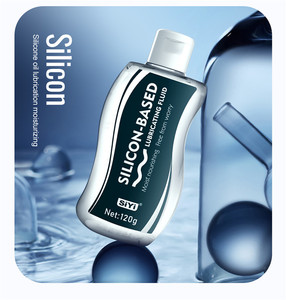 SIYI סיליקון מבוסס 120ml מבוסס סיליקון נוזל סיכה גוף אדם חומר סיכה