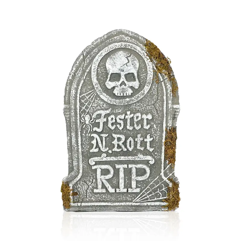 Halloween Plastic Realistic Skeleton Wholesale Yard Scary Products Bulk Outdoor Theme Tombstone For Decoration