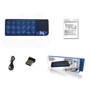 SUNGI T11 2.4G Wireless Mini <strong>Keyboard</strong> Touchpad Backlit Laser Projection <strong>Keyboard</strong> Remote <strong>Control</strong> for <strong>Android</strong> Tv Box / Projector - Product Image 6