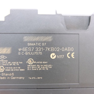 Original de Alemania Siemens SIMATIC 1/2 6ES7331-7KB02-0AB0 Módulo de entrada analógica - Product Image 2