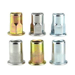 304 SS Stainless Steel /copper/brass Black <strong>Closed</strong> <strong>End</strong> Hexagonal <strong>Rivet</strong> <strong>Nut</strong> Low Head <strong>M6</strong>
