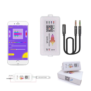 SP107E DC5V-24V müzik LED denetleyici tam renkli RGB SPI telefon APP kontrolü ile 2812 2811 1903 LED şerit için ışıklı bant - Product Image 2