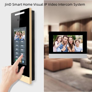 JinD Smart Home Visual <strong>IP</strong> <strong>Video</strong> <strong>Intercom</strong> <strong>System</strong> Door Phones With Tuya for Multi Apartment Building <strong>Intercom</strong> <strong>Video</strong>