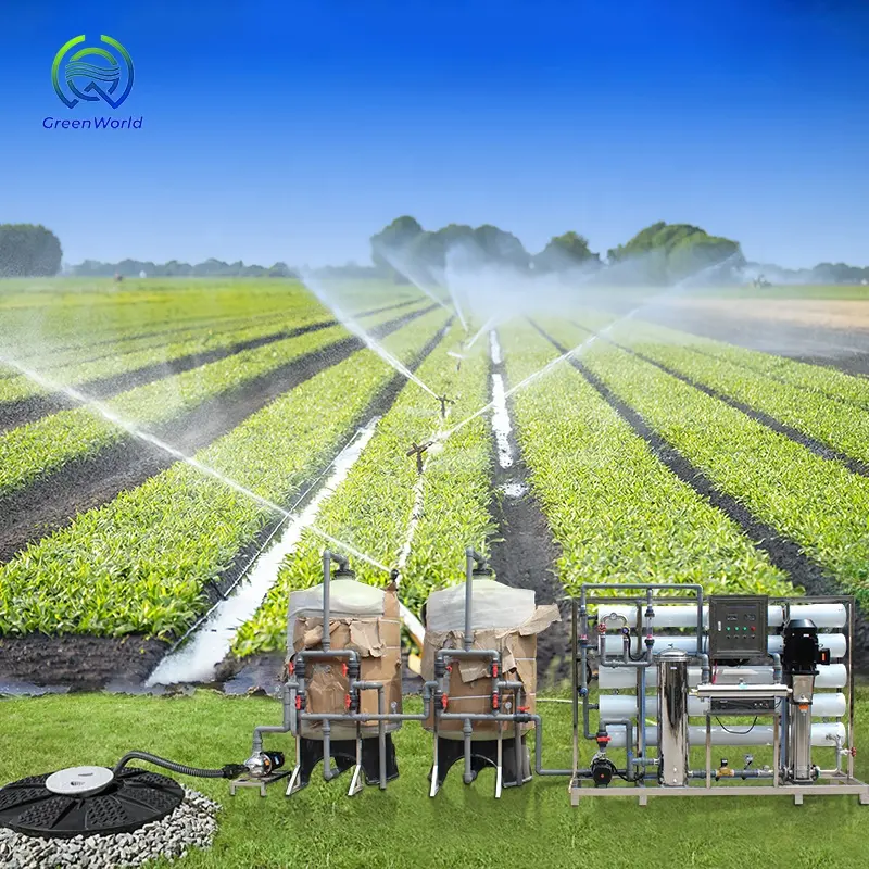 2000LPH osmose reversa sistemas aço inoxidável uv água tratamento planta bem água tratamento e filtragem máquina conjunto