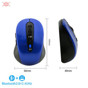 BT3.0 Wireless Mouse 6D Computer Mini 2.4G Maus Optische Dual Mode Mäuse Computer Zubehör Maus schalter